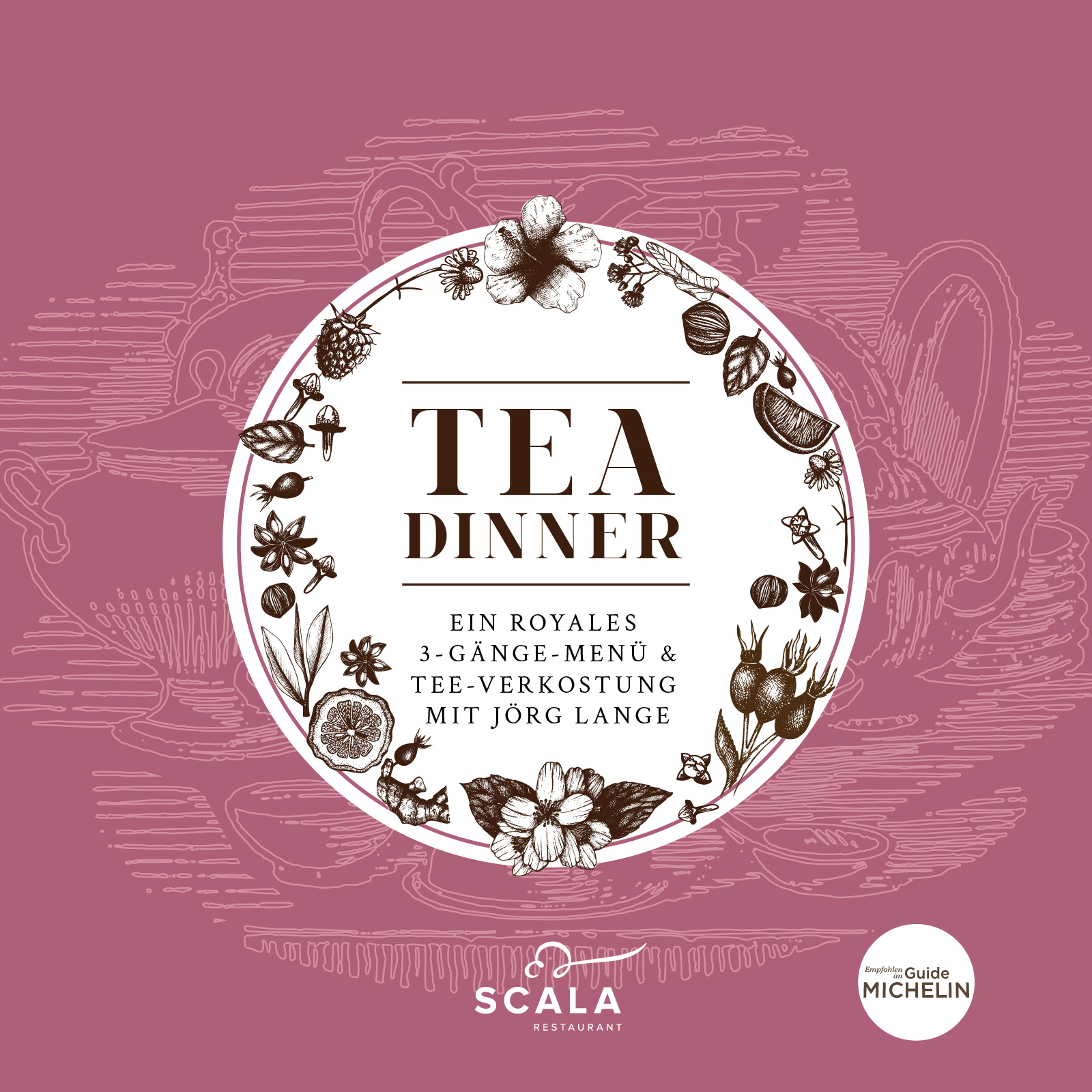 Tea Dinner  Events Hotel an der Oper Chemnitz